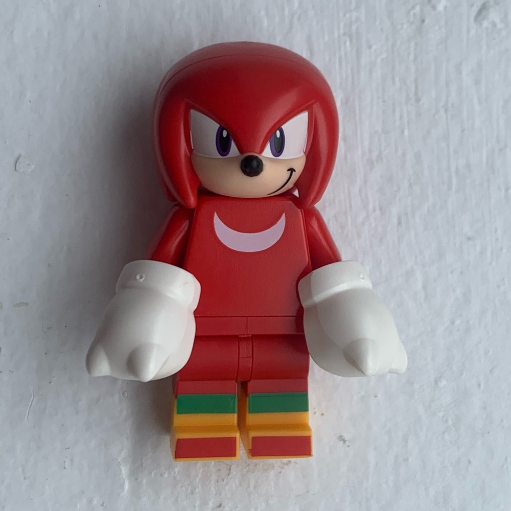 LEGO Sonic the Hedgehog Knuckles Grin Minifigure #son016 76996 77118